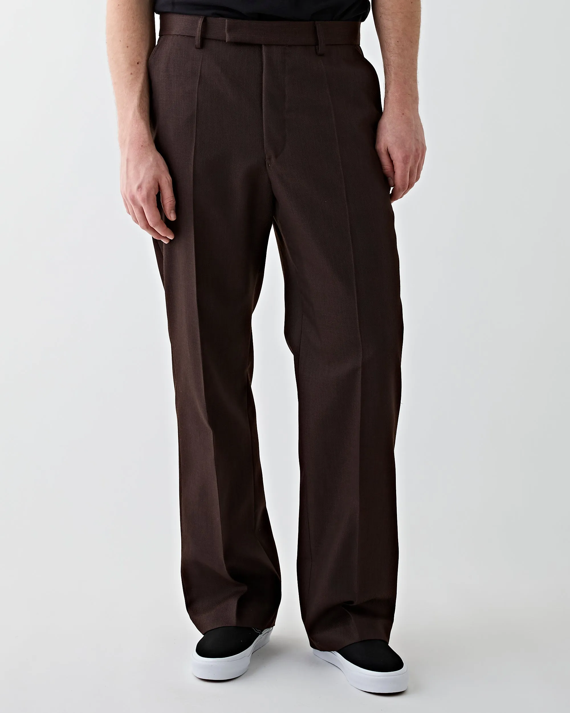 Relaxed Primo Trousers Brown