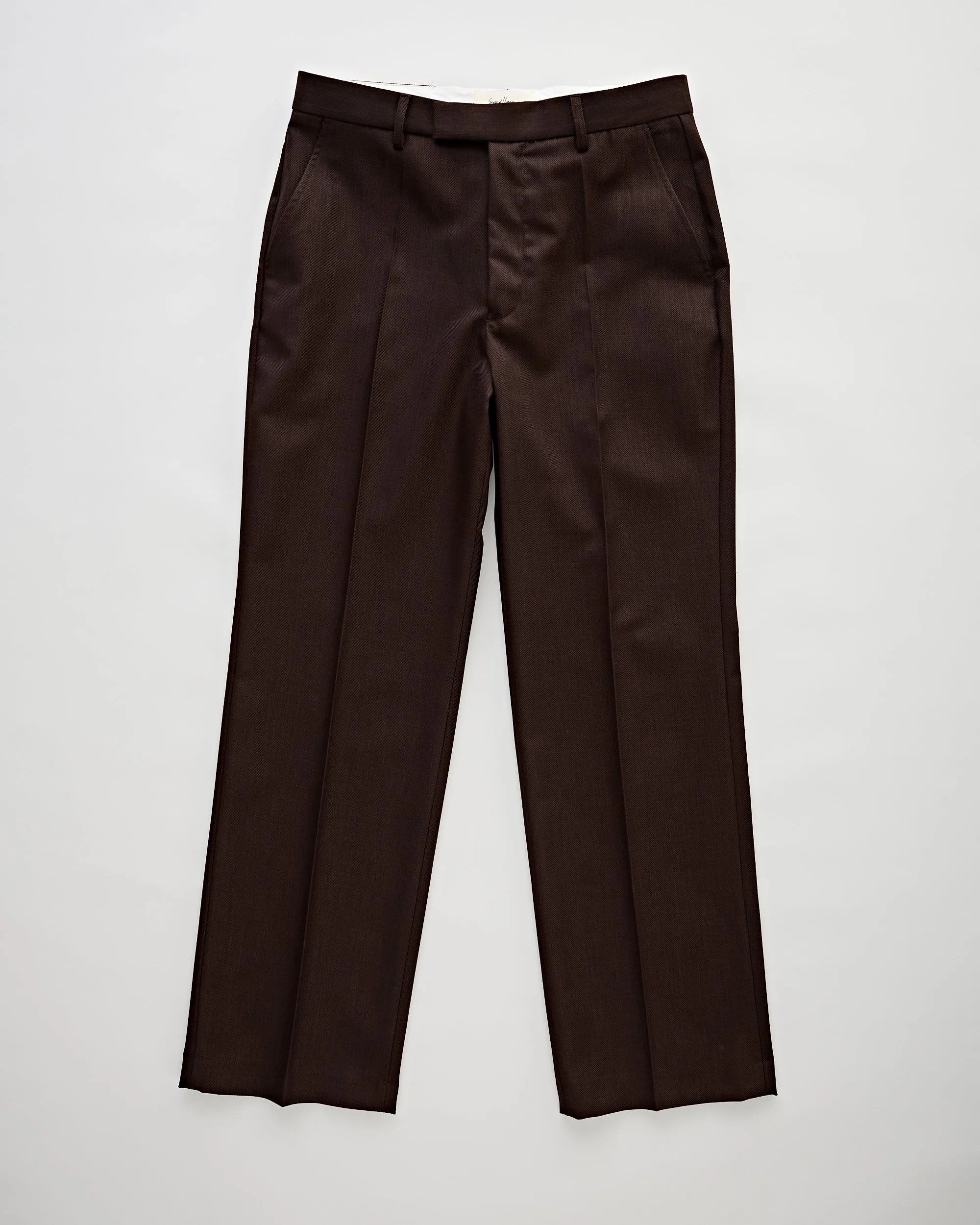 Relaxed Primo Trousers Brown