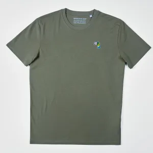 Relaxed T-Shirt "Il Tucano" - Khaki