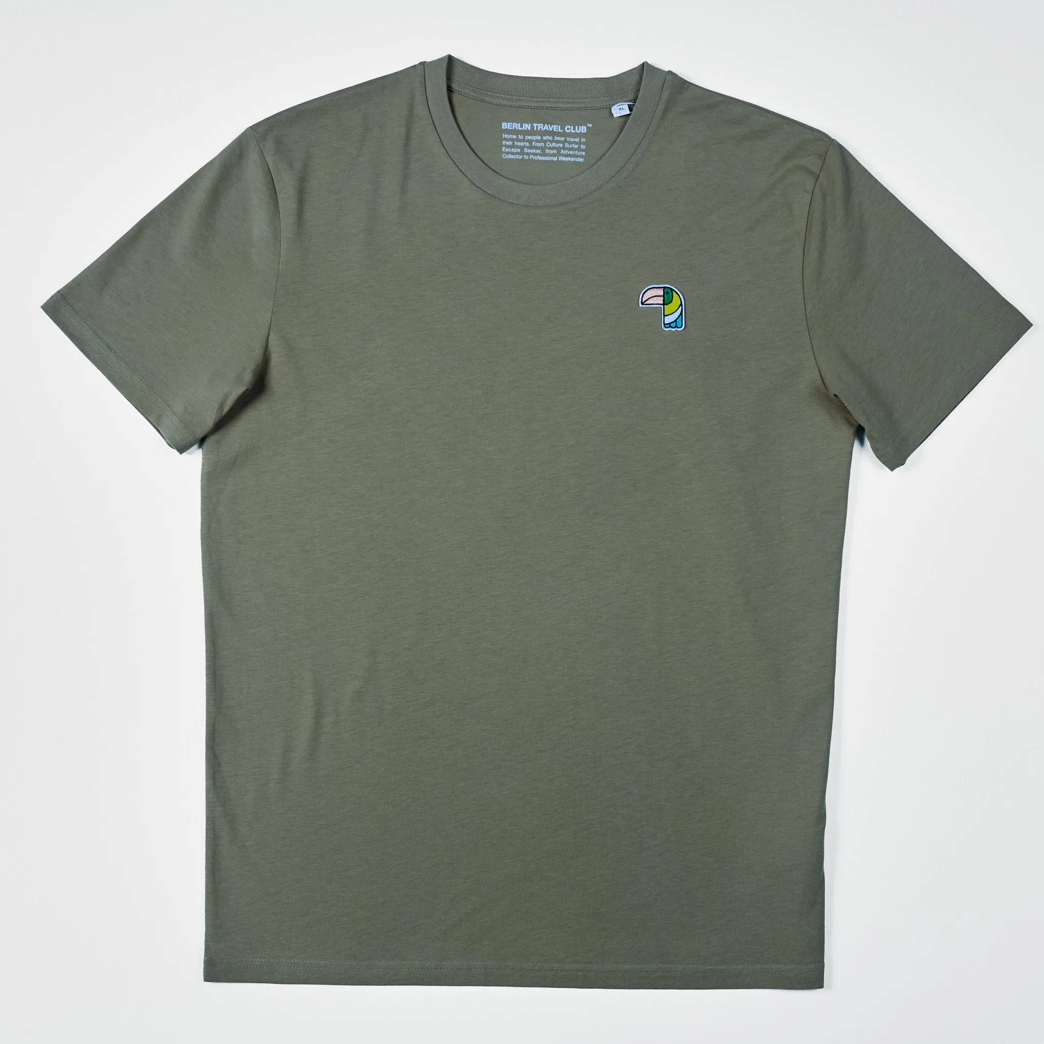 Relaxed T-Shirt "Il Tucano" - Khaki