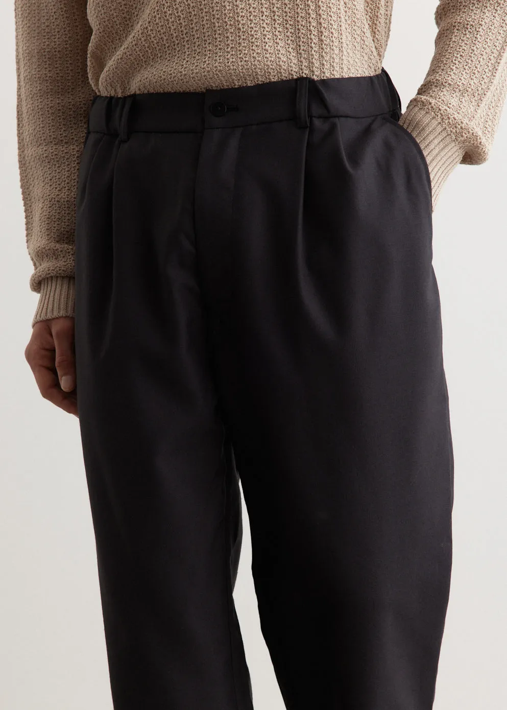 Relaxed Wool Pants