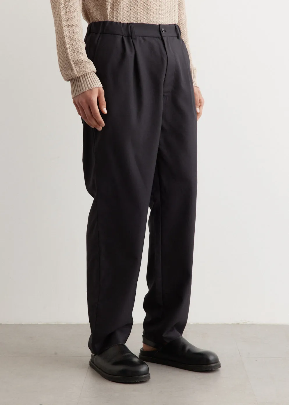 Relaxed Wool Pants