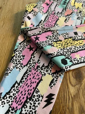 Retro Cuffed Leggings