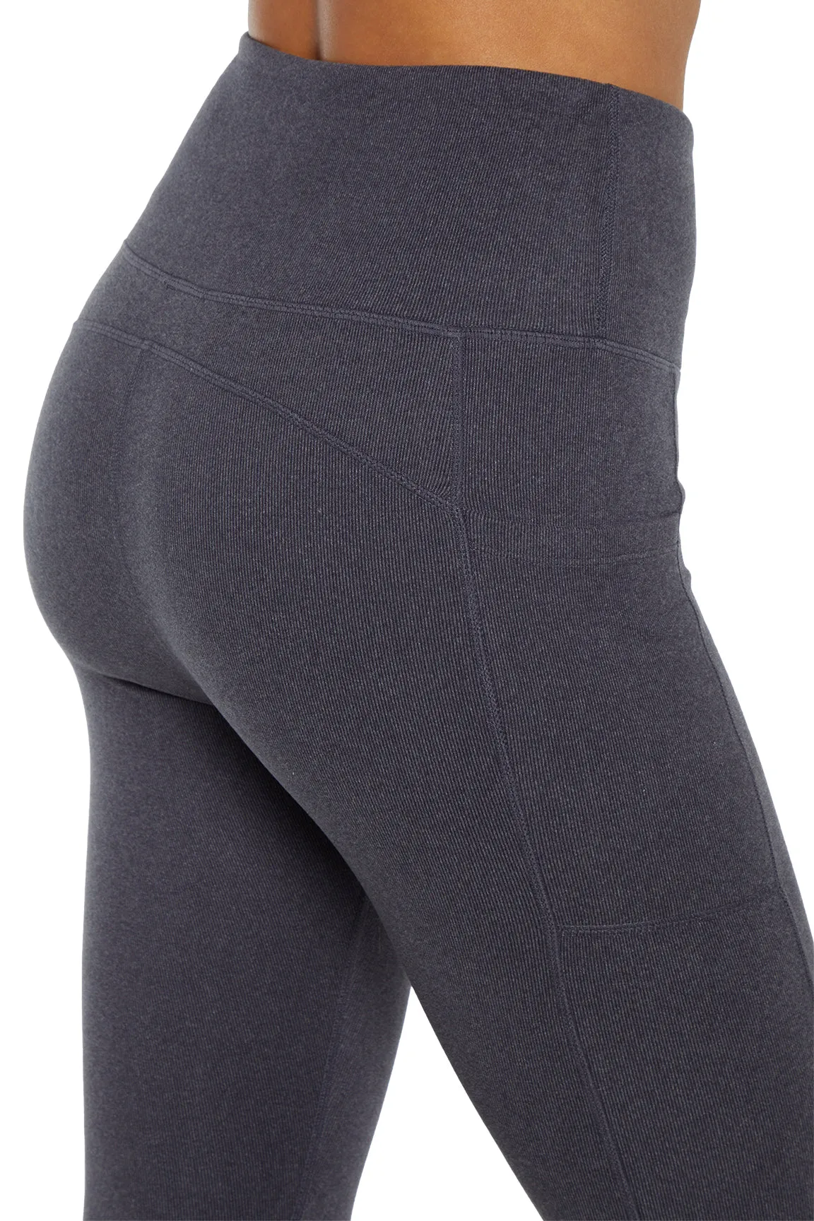 Riley Long Legging (H. Graphite)