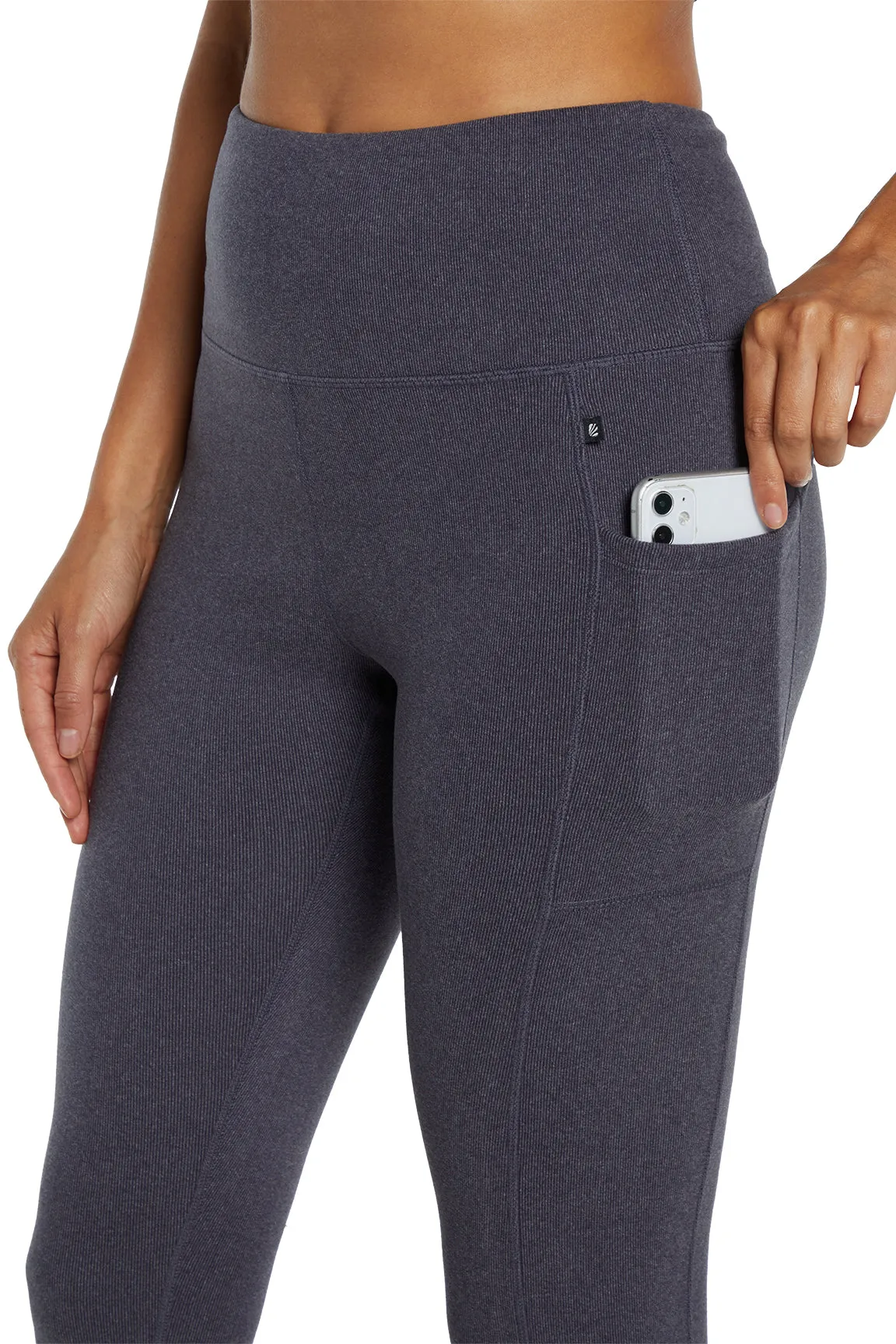 Riley Long Legging (H. Graphite)