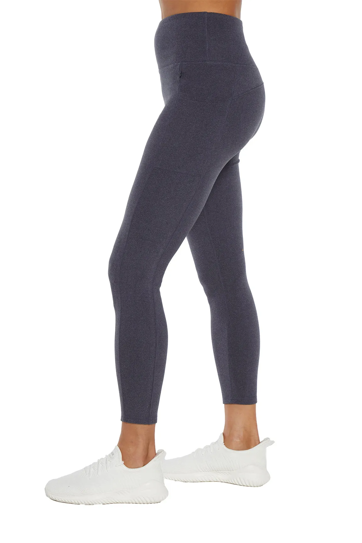 Riley Long Legging (H. Graphite)