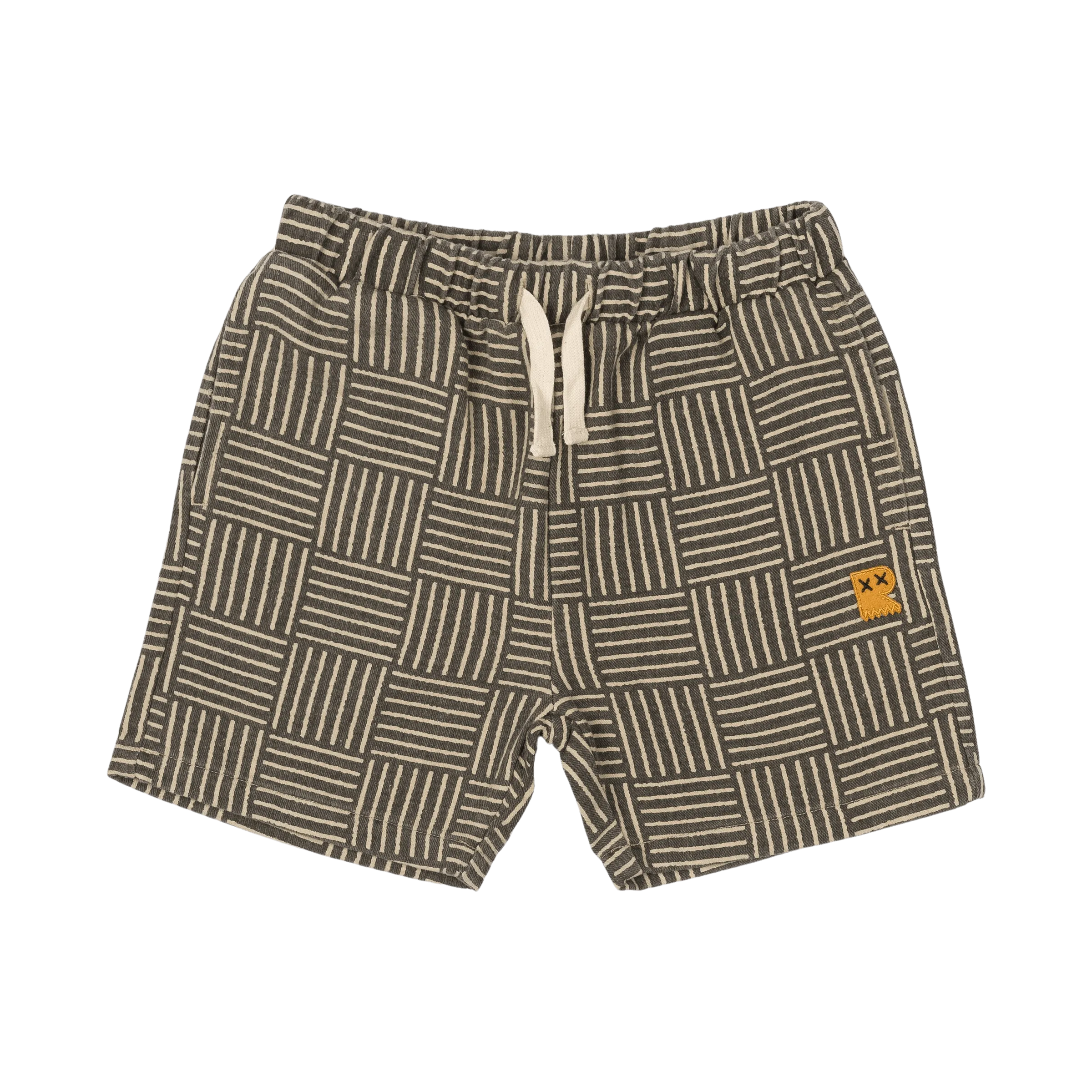 ROCK YOUR BABY BOX STRIPE SHORTS