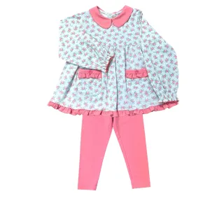 Rosey Girl's Leggings Set