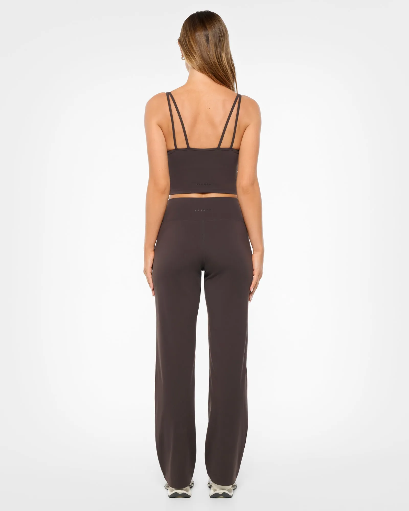 RUE WIDE LEG ULTRA FLEX LITE PANT COFFEE BEAN