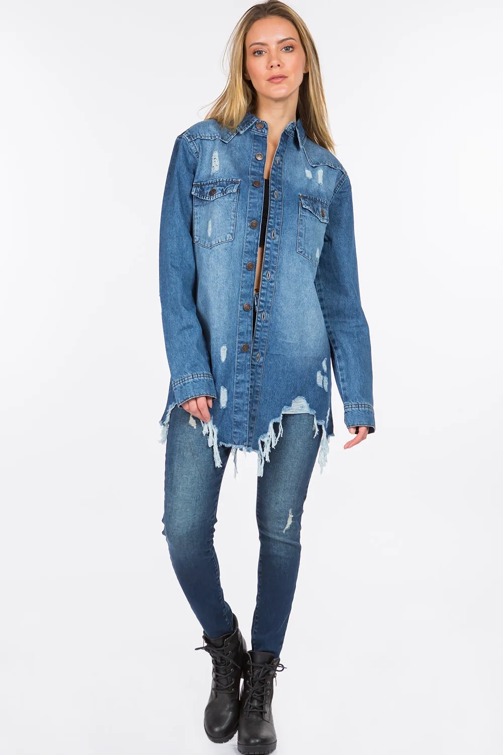 Rugged Edge Denim Jacket