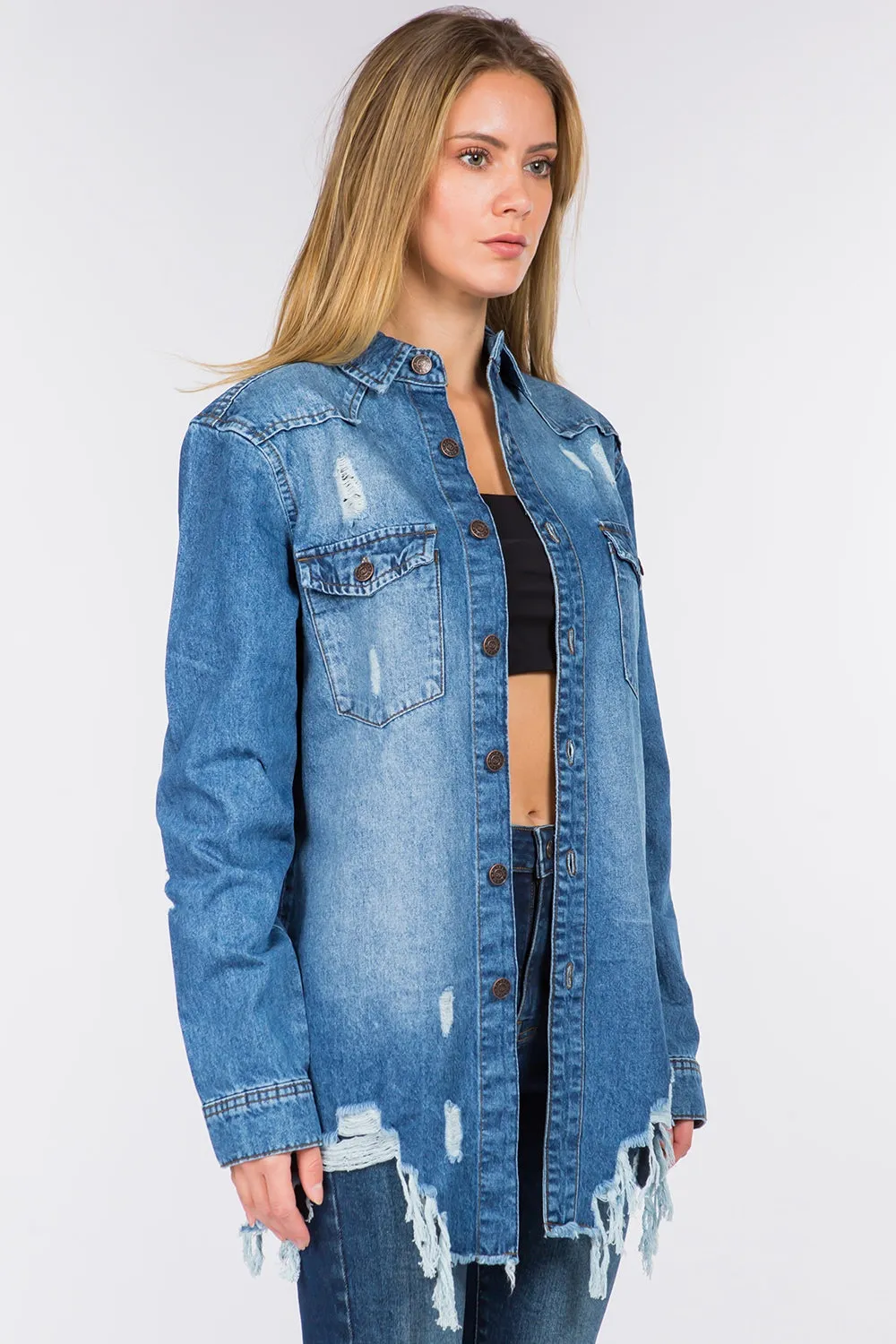 Rugged Edge Denim Jacket