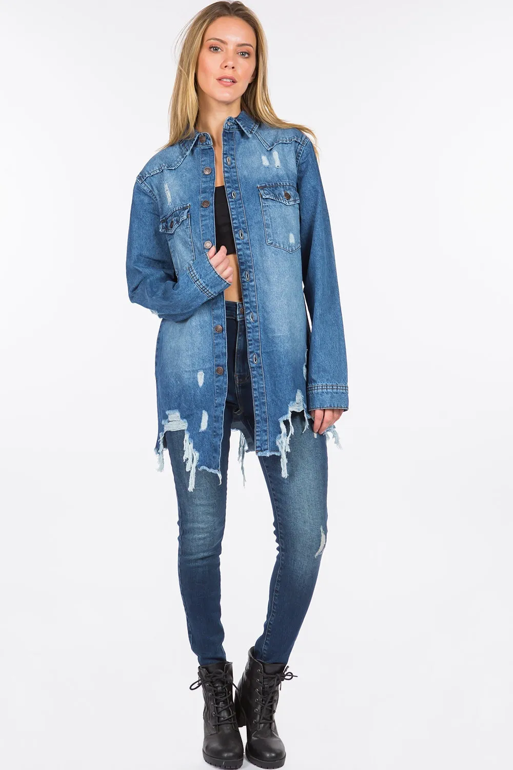 Rugged Edge Denim Jacket