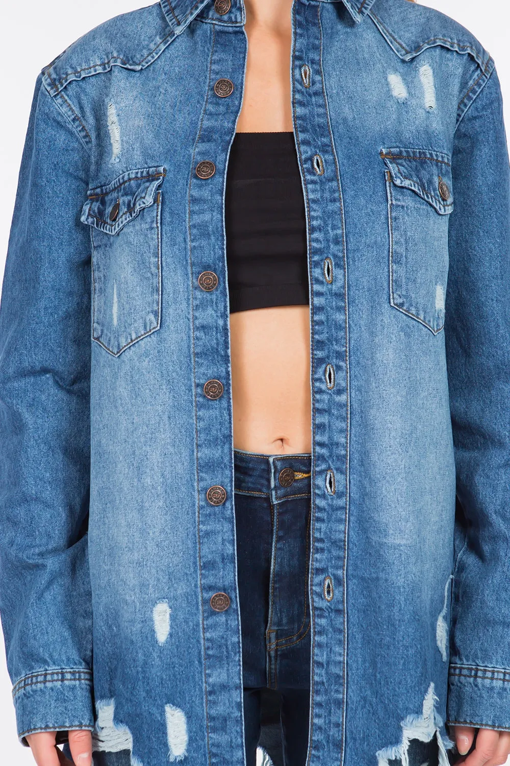 Rugged Edge Denim Jacket