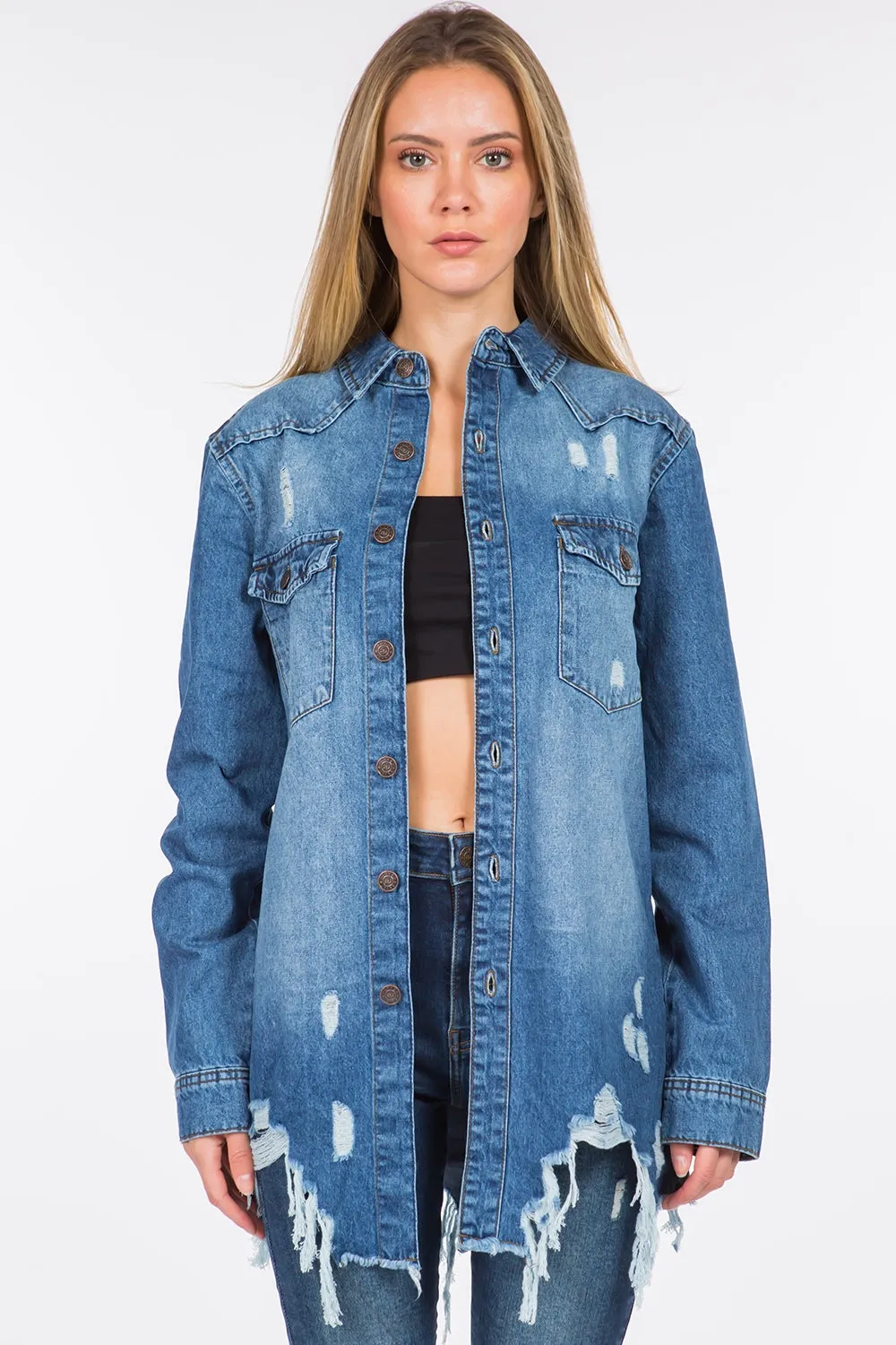 Rugged Edge Denim Jacket