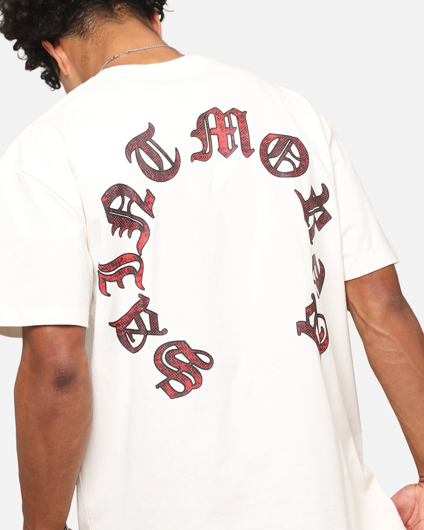 Saint Morta Worldwide Boxy T-Shirt Off White