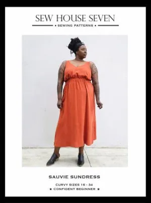 Sauvie Sundress Curvy Fit Pattern --- Sew House Seven
