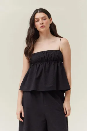 Seersucker Cami Top