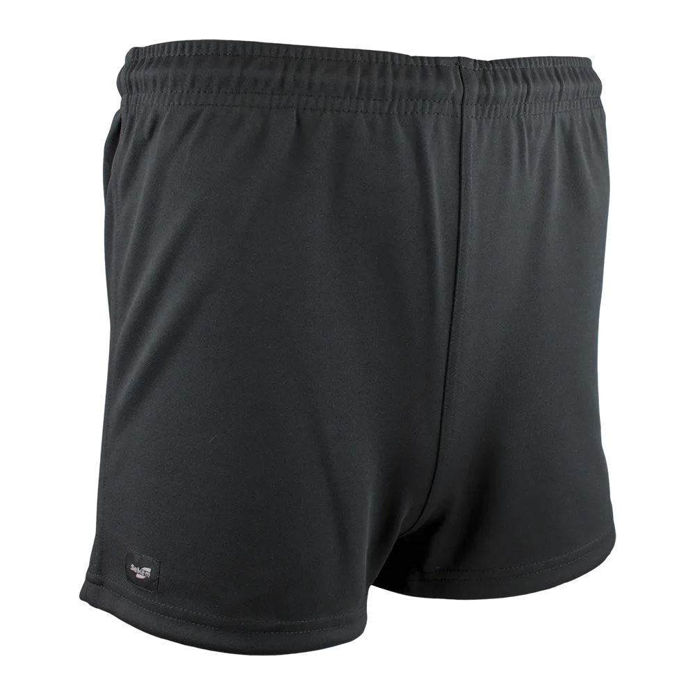 SEKEM FOOTBALL SHORTS PLAIN BAGGY BOYS  - BLACK