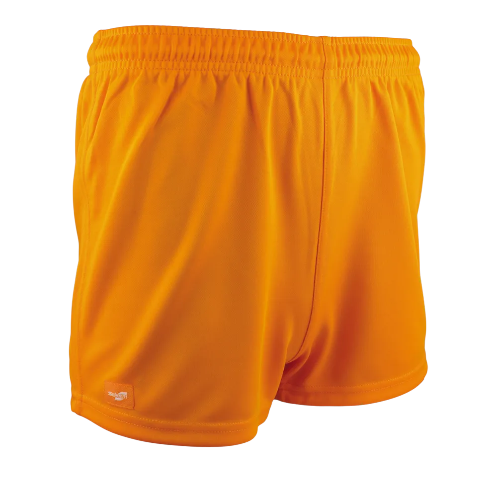 SEKEM FOOTBALL SHORTS PLAIN BAGGY MENS - GOLD