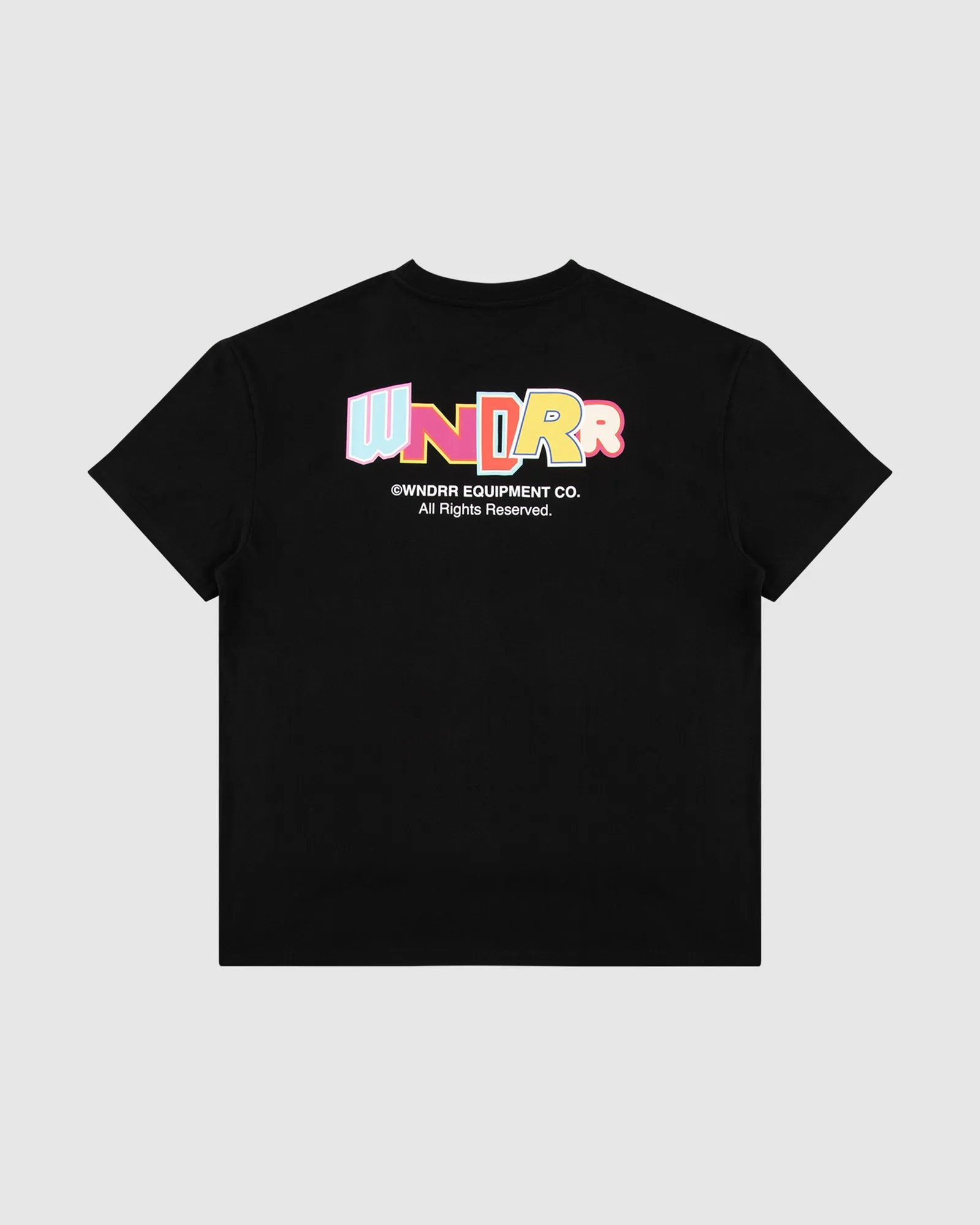 SHERRI BOX FIT TEE - BLACK