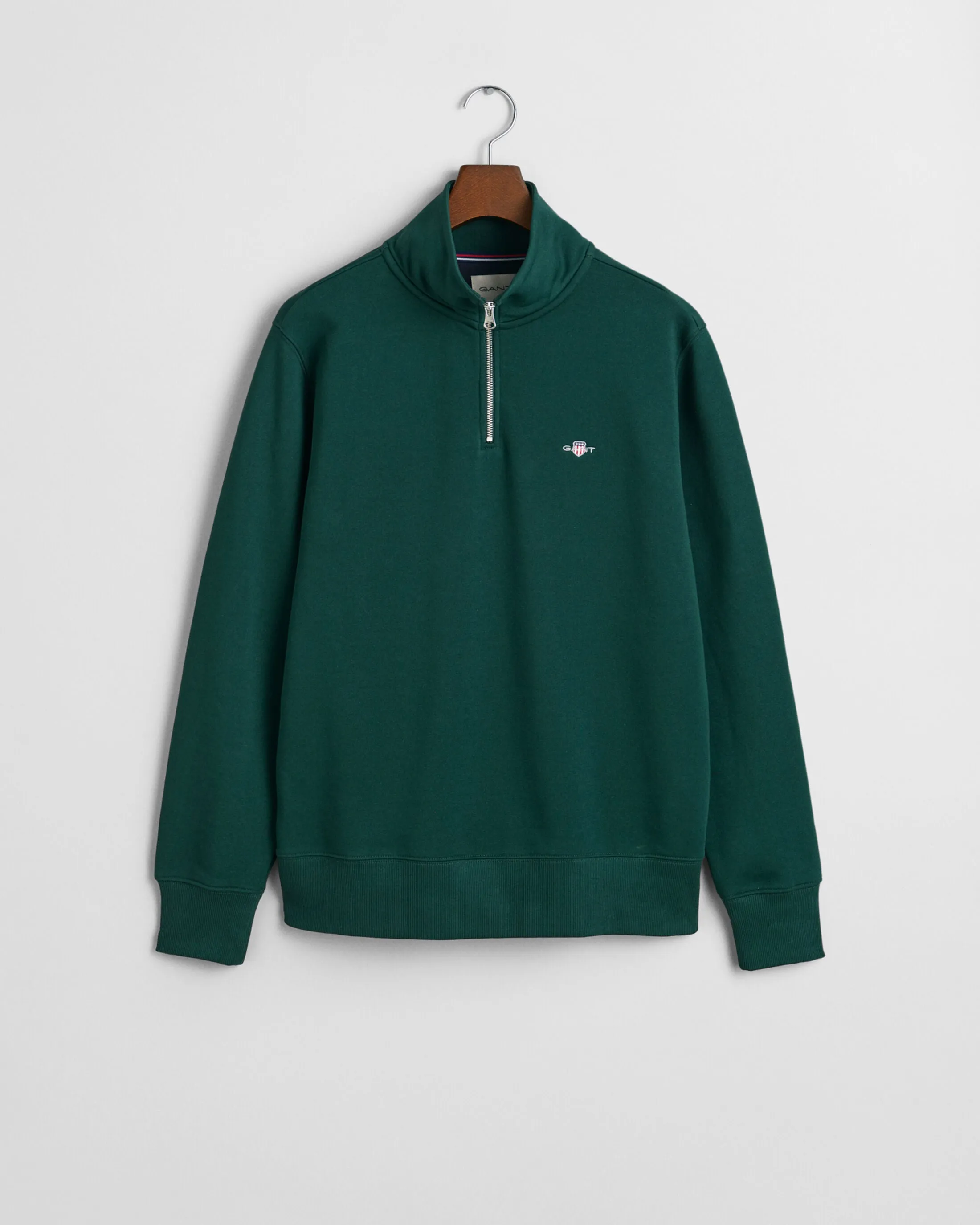 Shield Half-Zip Sweatshirt in Green