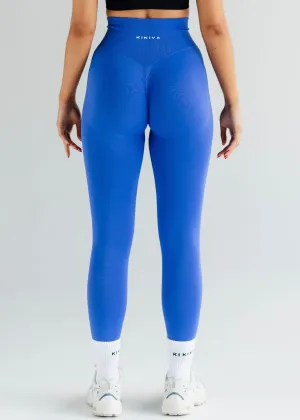 Signature Scrunch Leggings -Cobalt