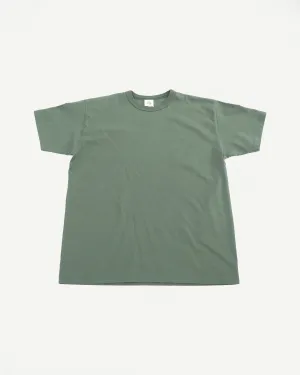 SJST-ML - Heavyweight Plain T-Shirt  - Moss Green