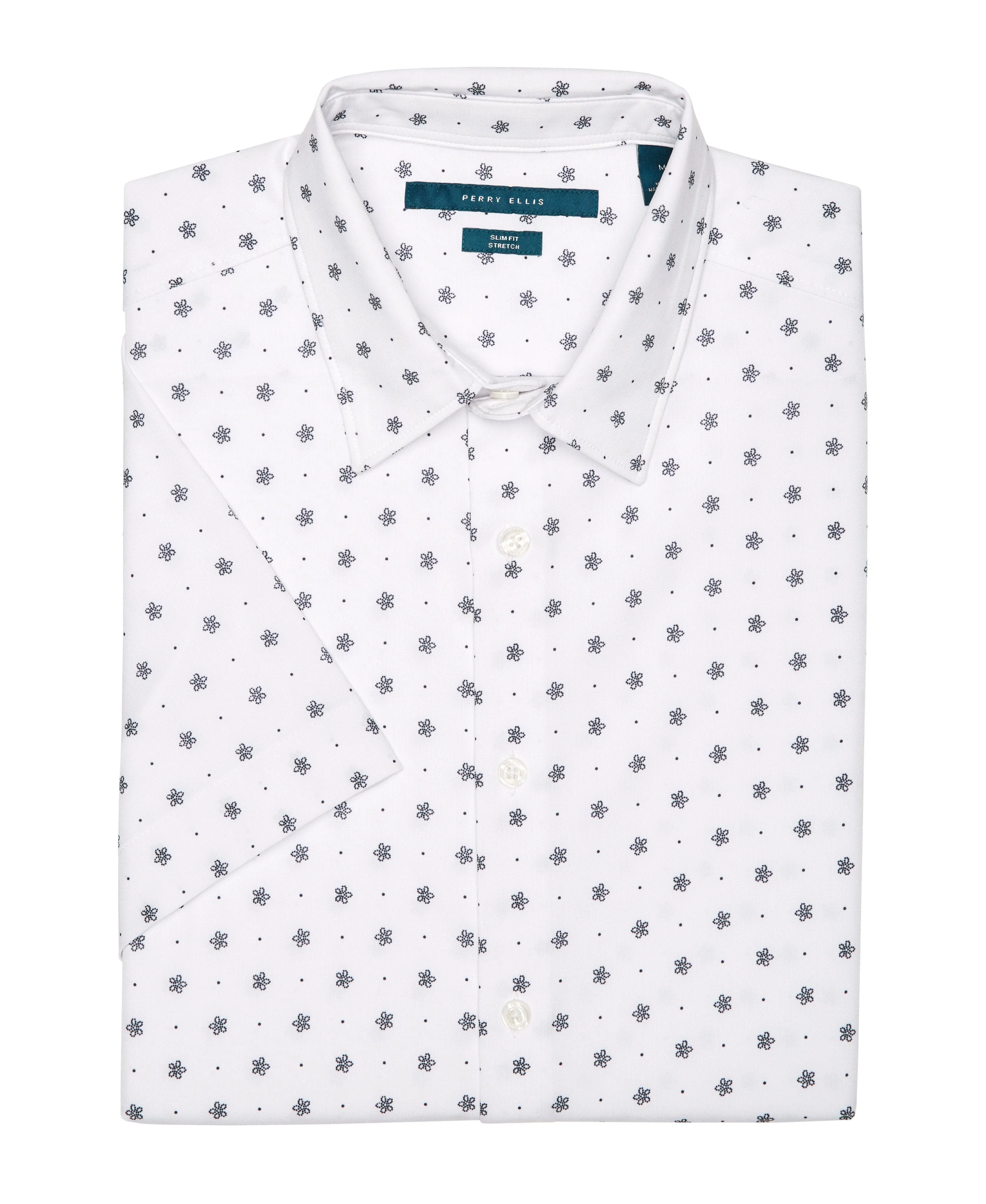 Slim Fit Floral Graphic Shirt