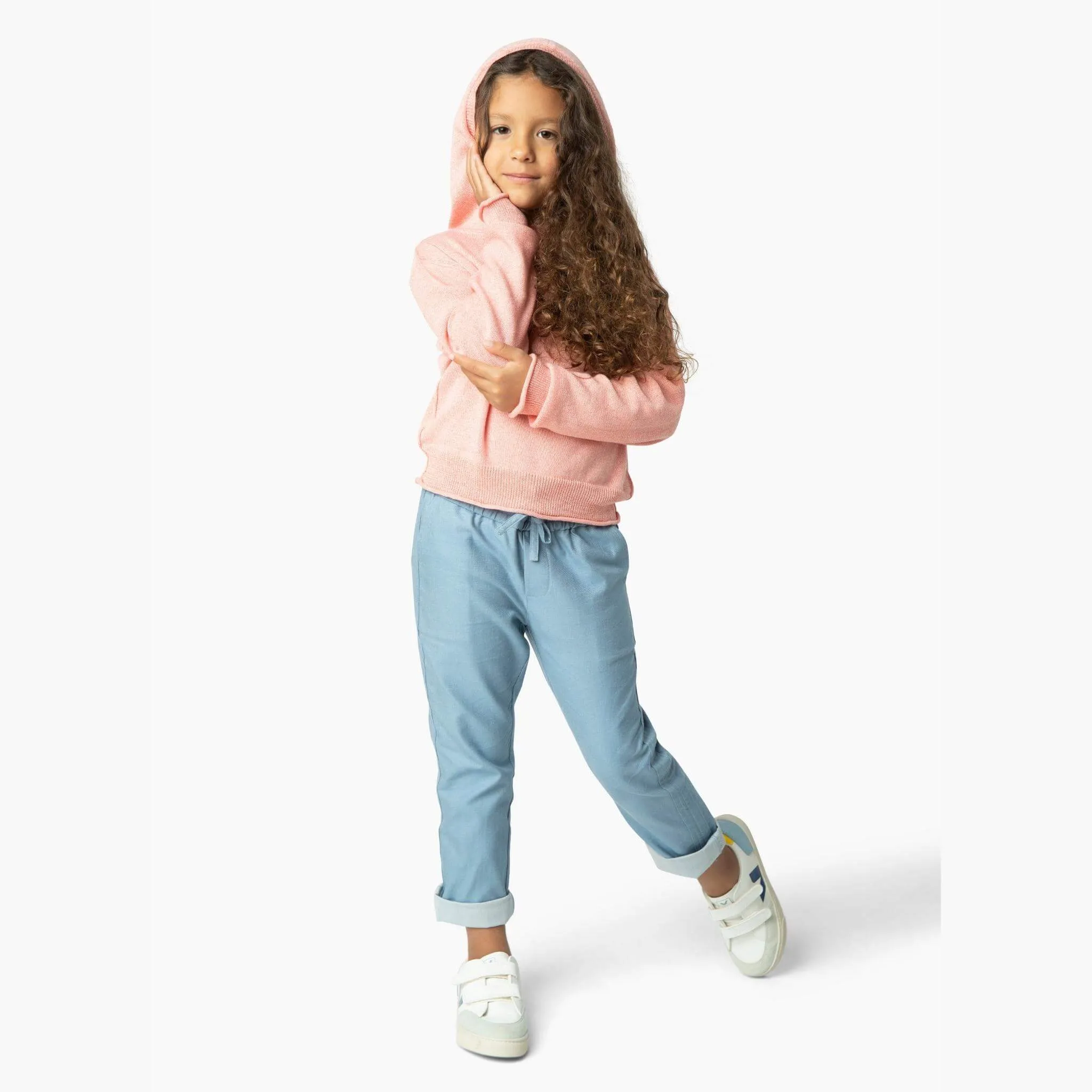 Soft Light Wash Denim Pants - Insider Sale