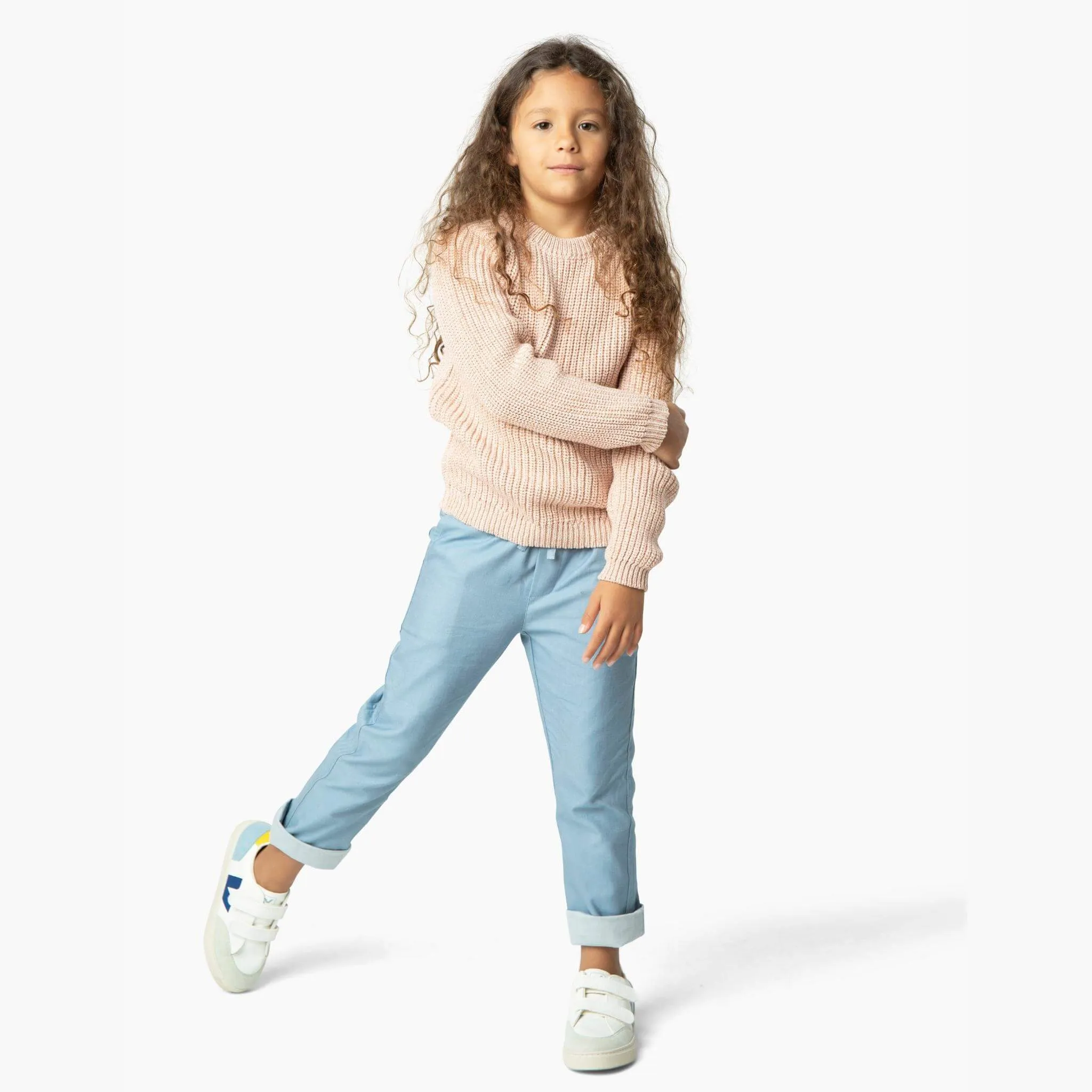 Soft Light Wash Denim Pants - Insider Sale