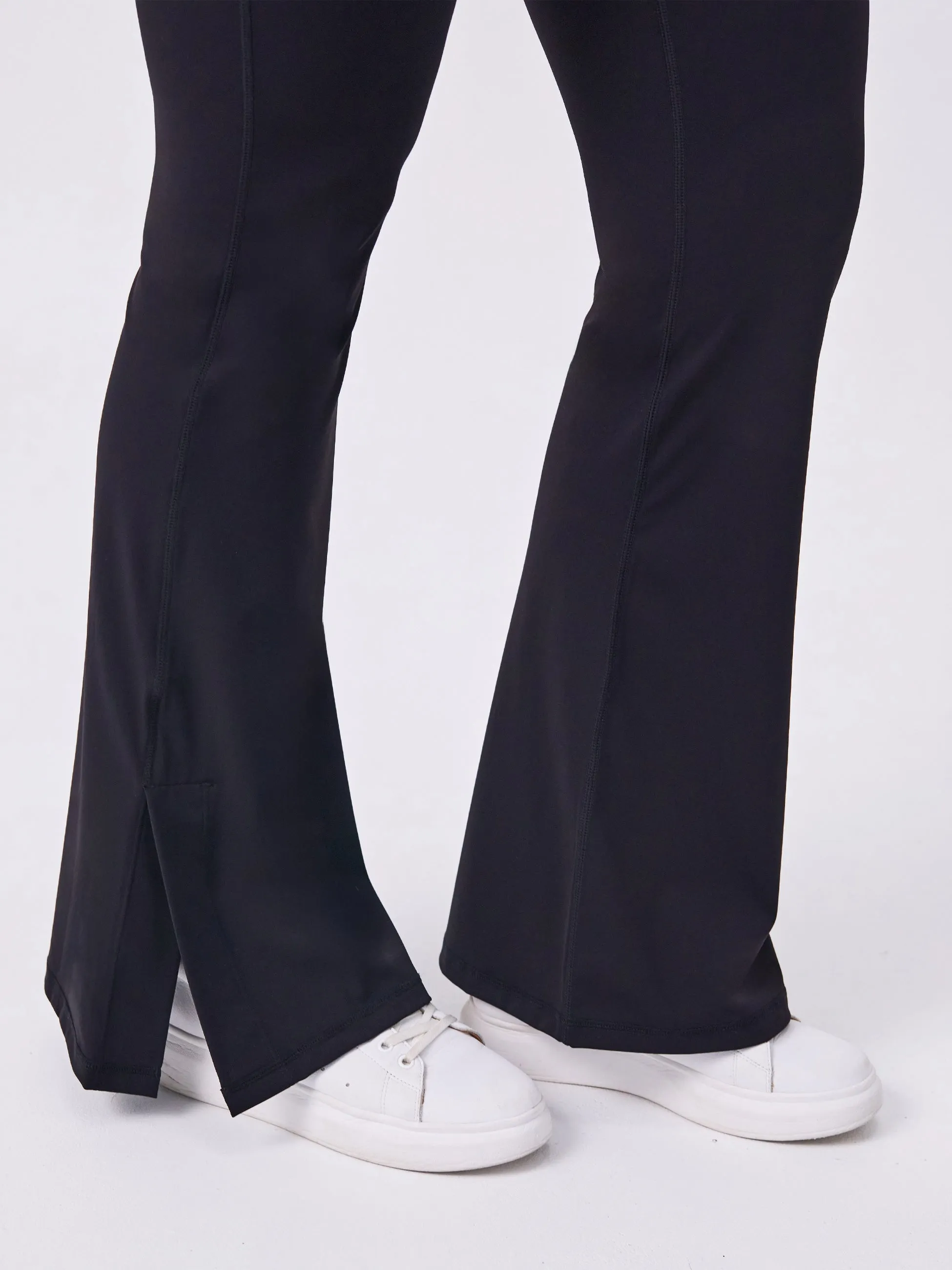 Soft Touch Flare Legging - Black
