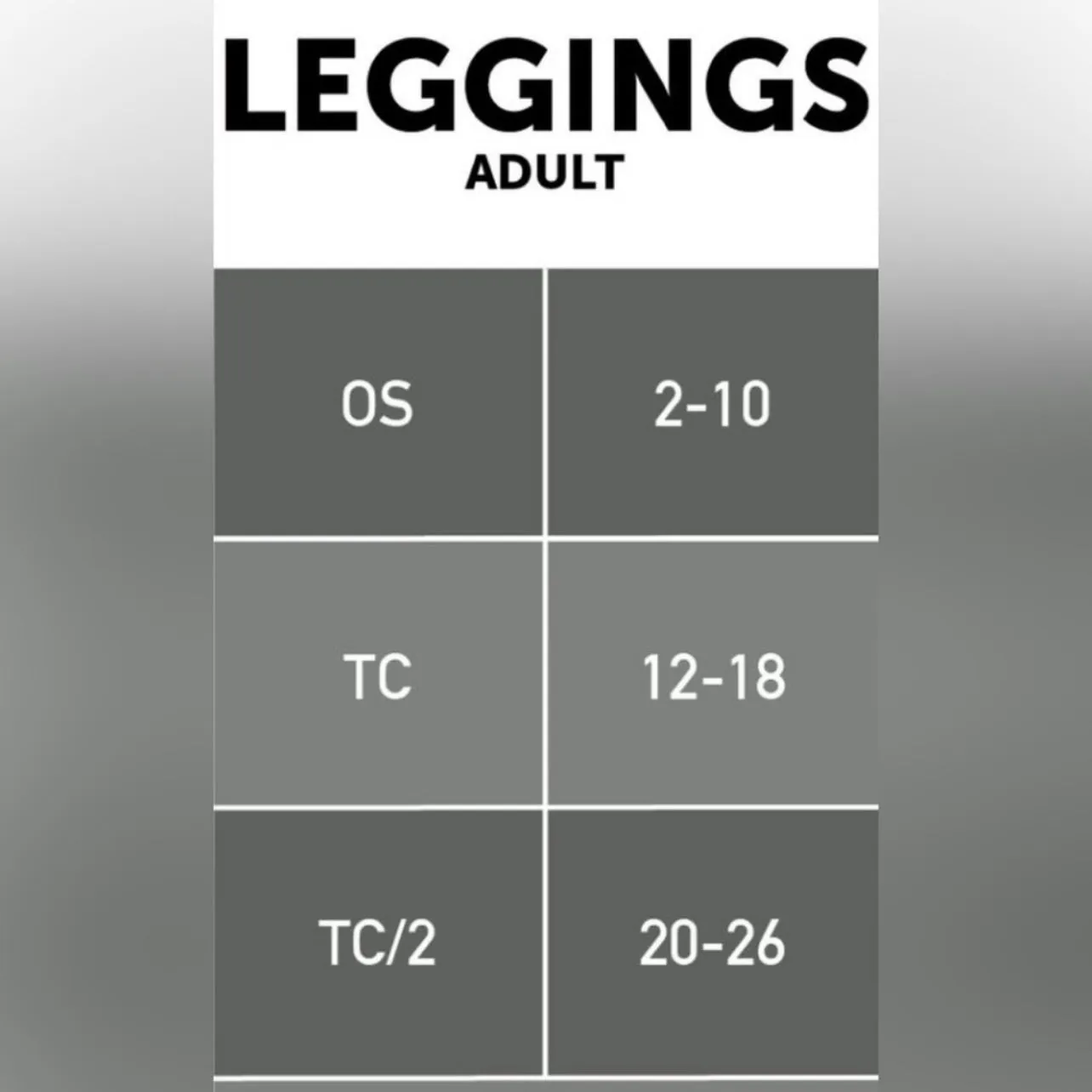 Solid Leggings - Solid Forged Iron Grey
