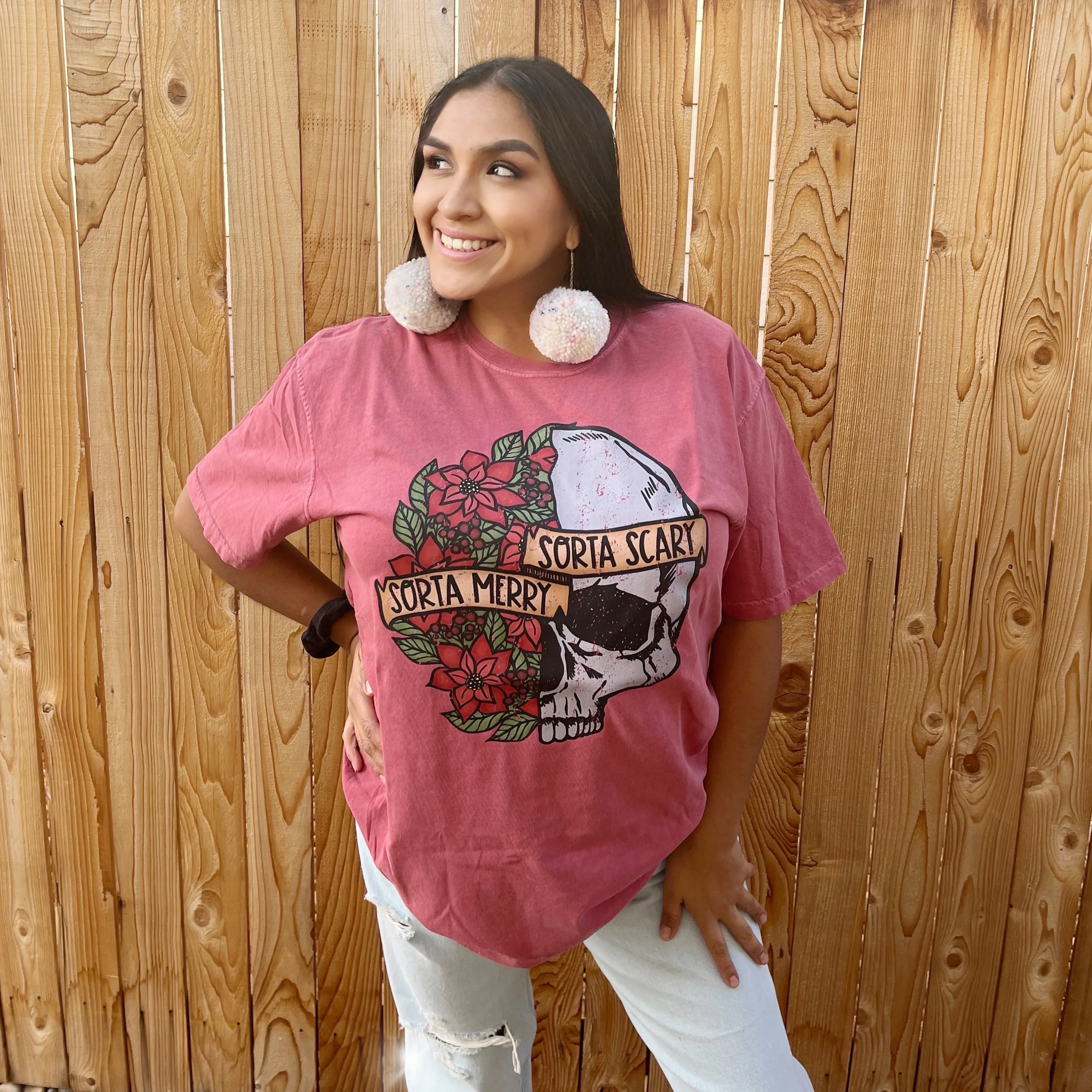 Sorta Merry  Sorta Scary Holiday Tee