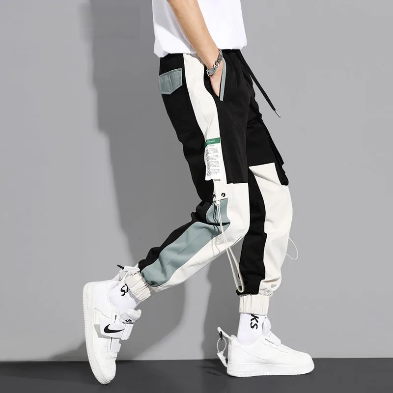 Spliced  cuffed overalls-D326 | Inspanda
