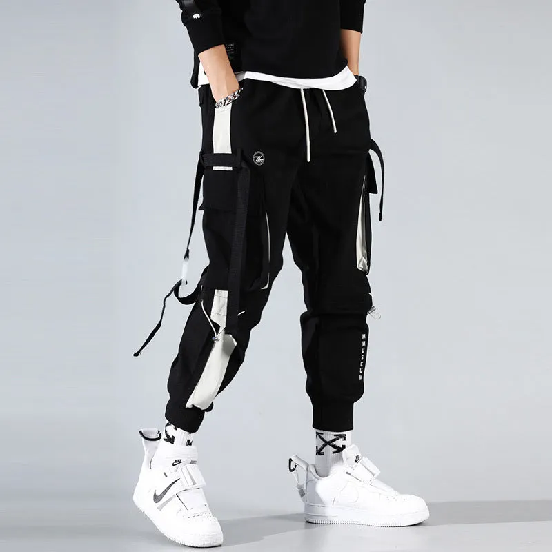Spliced  cuffed overalls-D326 | Inspanda