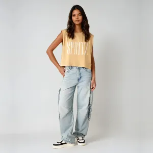 Spritz Garment Dyed Muscle Tee