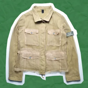 SS06 Monofilament Style / Mesh Layered Field Jacket (~S~)