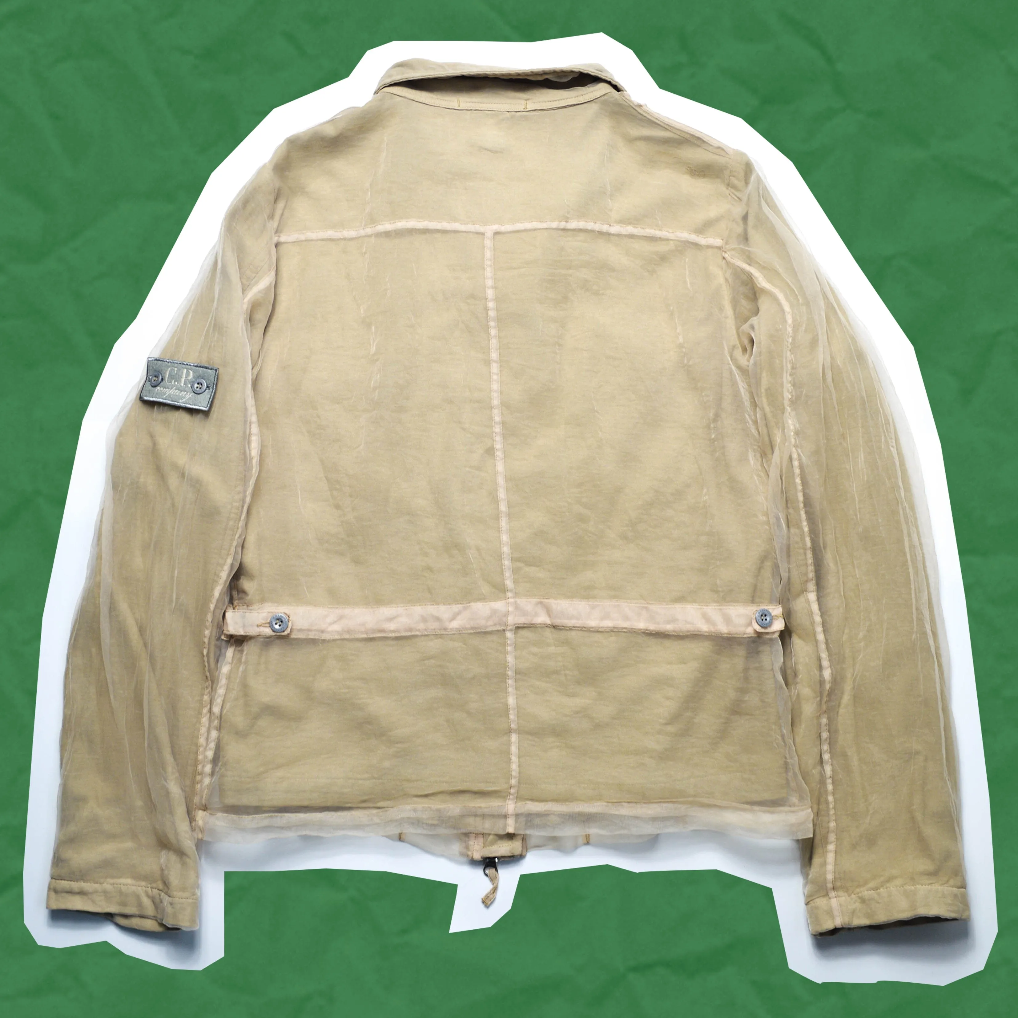 SS06 Monofilament Style / Mesh Layered Field Jacket (~S~)