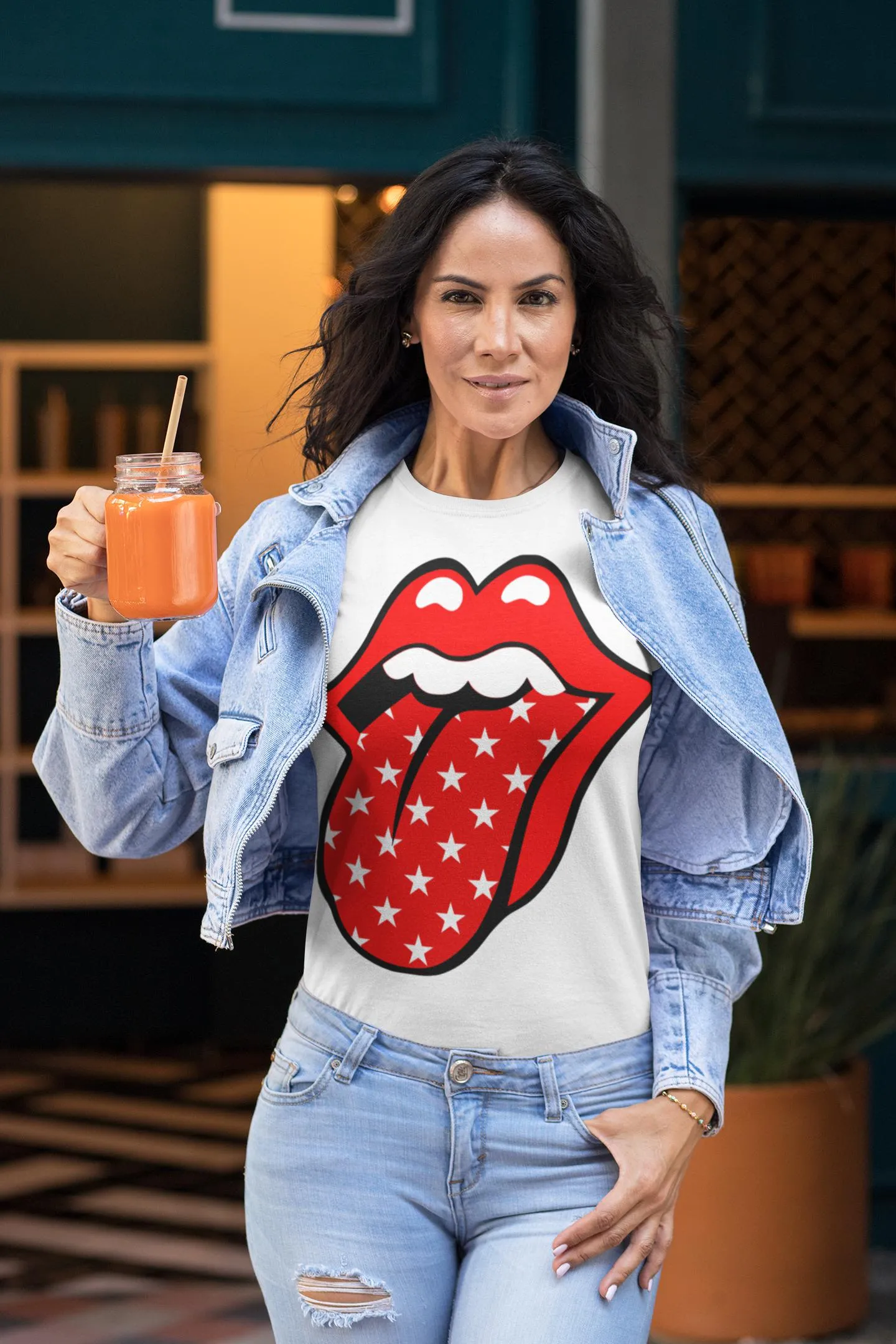 Star-Spangled Bouche Tee