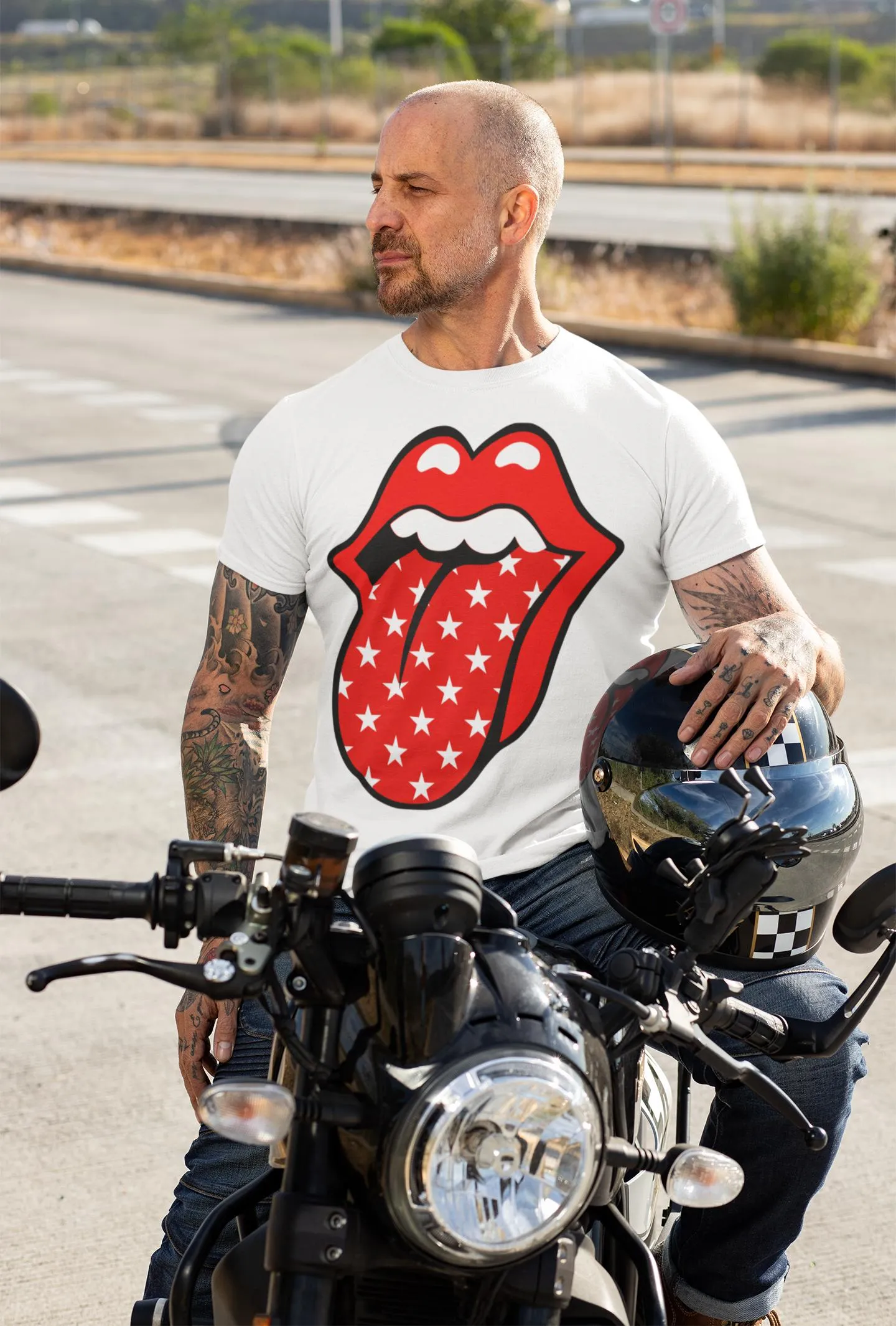 Star-Spangled Bouche Tee