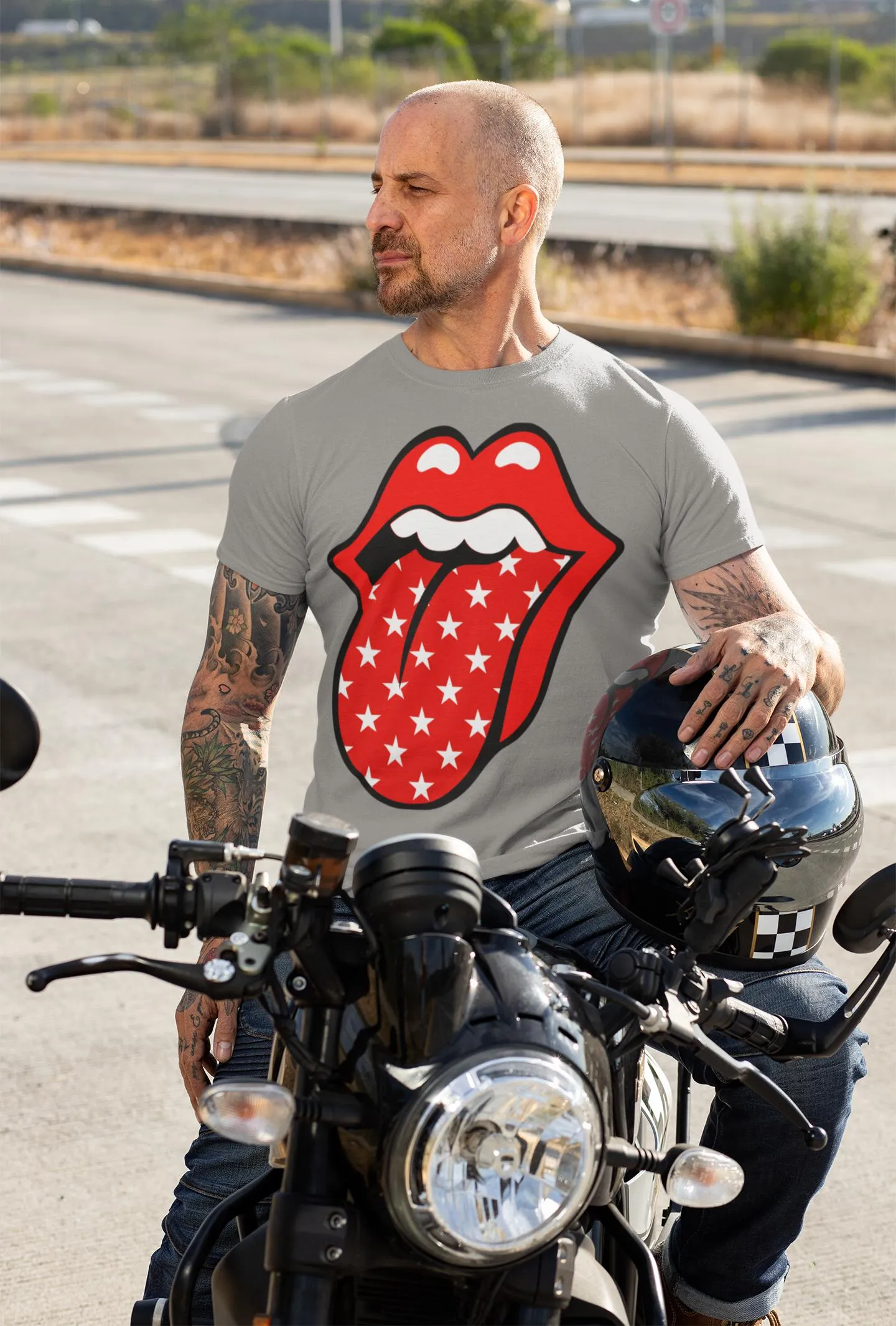 Star-Spangled Bouche Tee