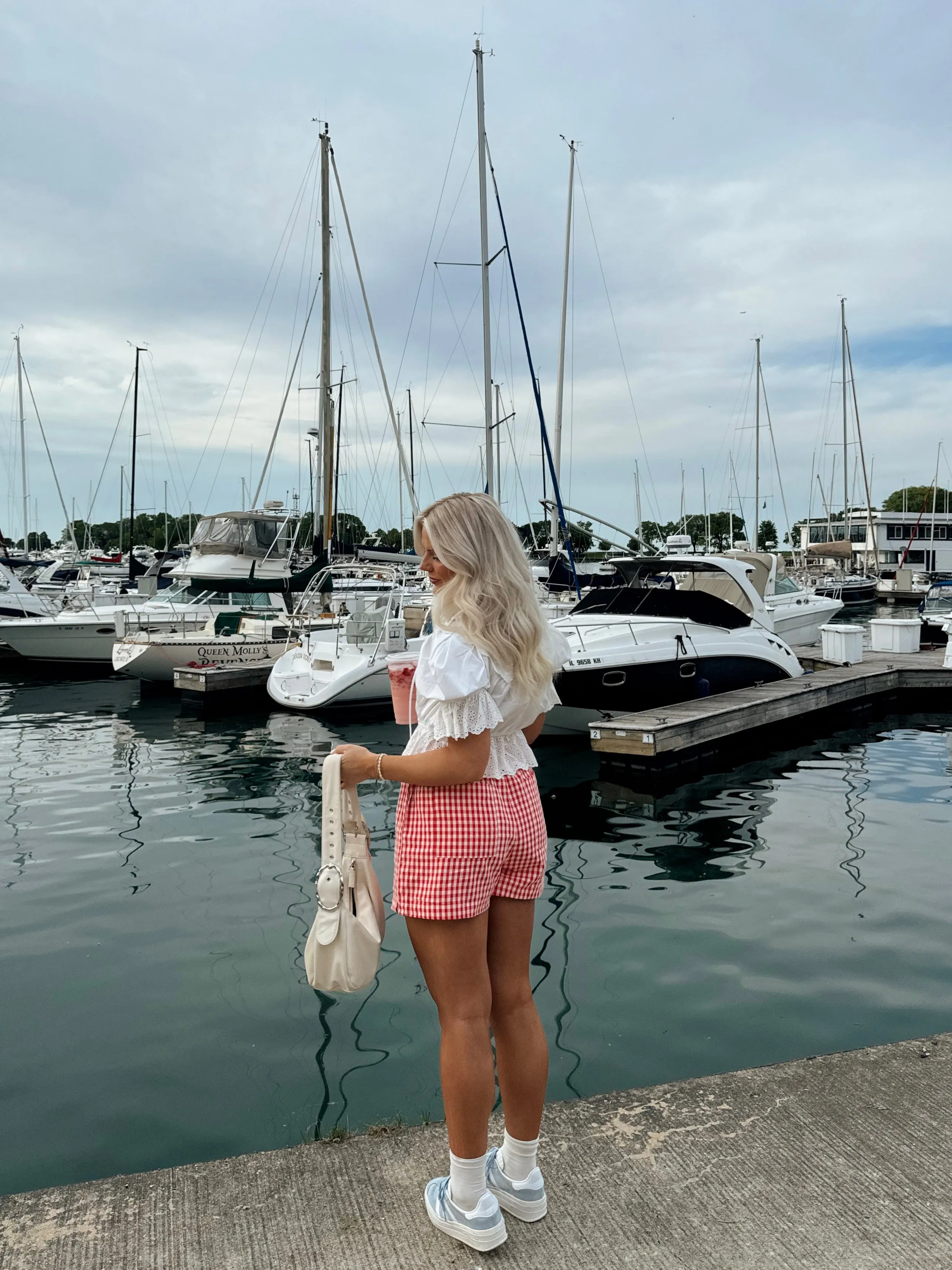 Starry Eyed Shorts // Red *RESTOCKED*