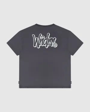 STARTER BOX FIT TEE - CHARCOAL