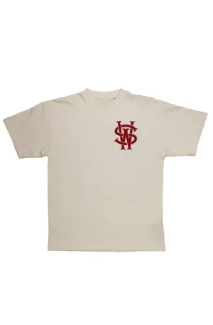 Stay Winning Deer Trophy Cream Tee