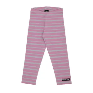 Striped Leggings - Smoothie/Fossil
