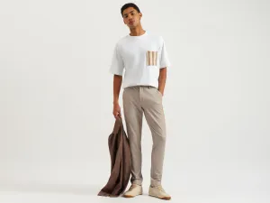 Striped Relaxed Fit Knit Cordinate Pants
