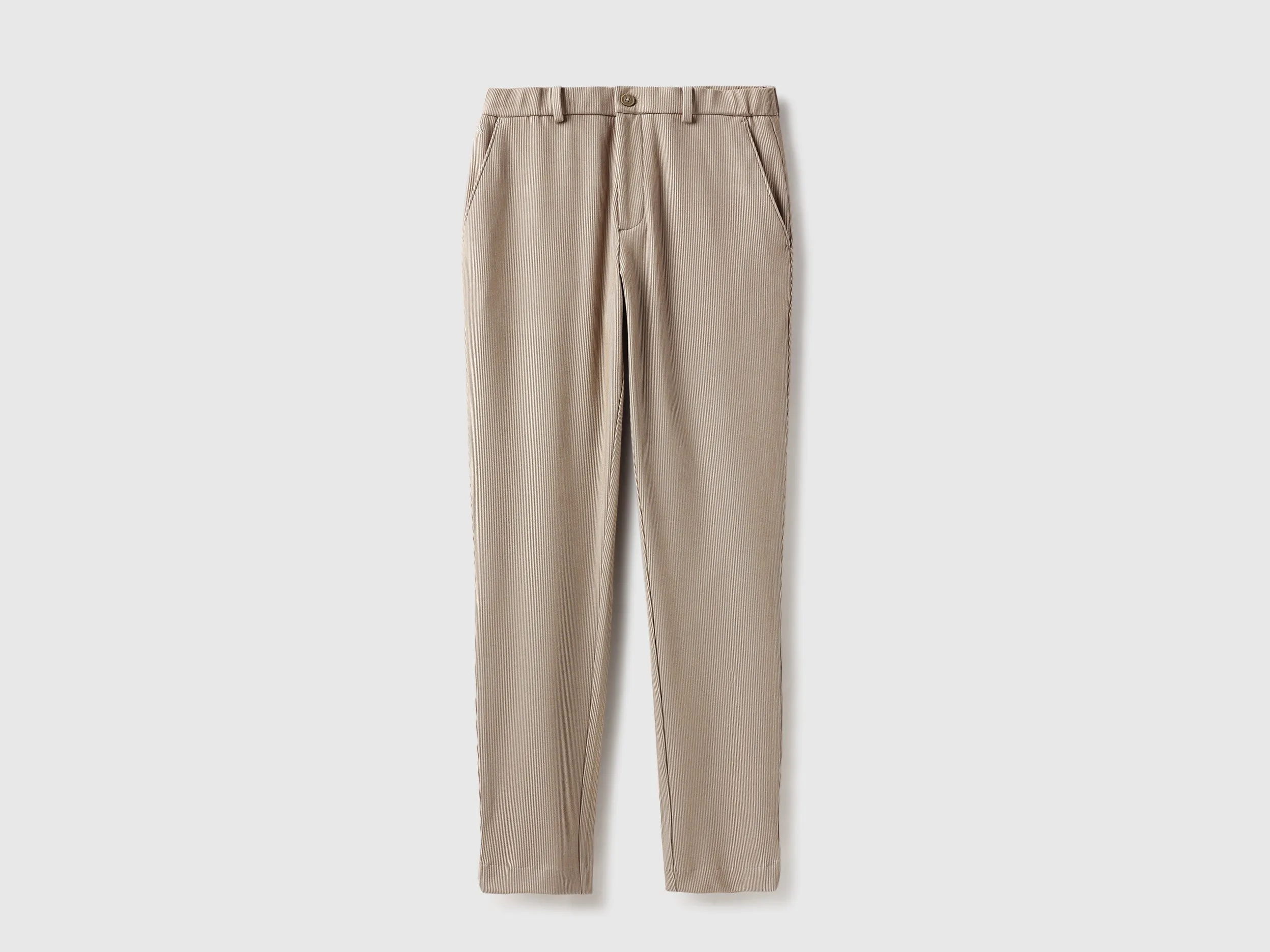 Striped Relaxed Fit Knit Cordinate Pants