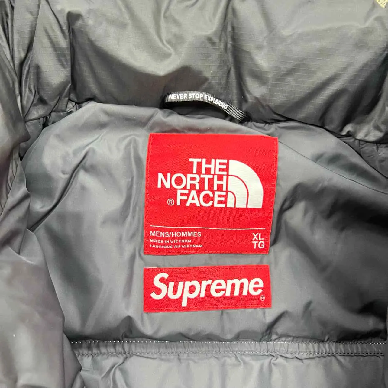Supreme Nuptse Jacket "ANTI-GORDO" Black New Size XL