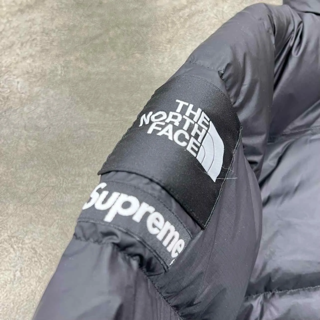 Supreme Nuptse Jacket "ANTI-GORDO" Black New Size XL