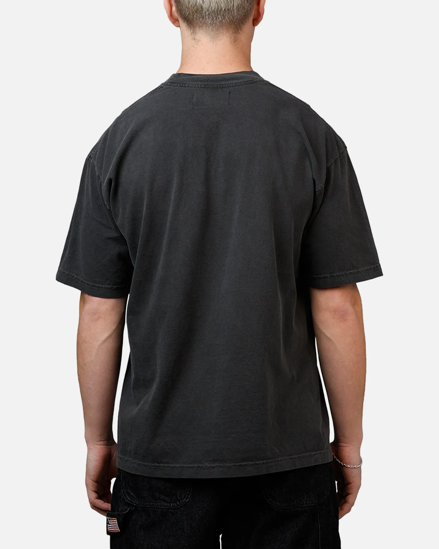 Sworn To Us Ride Strong 'Outlaw Spirit' T-Shirt Washed Black